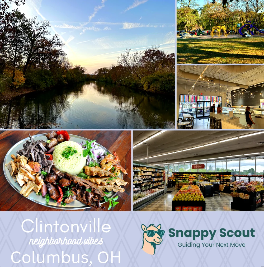 Clintonville neighborhood photo collage