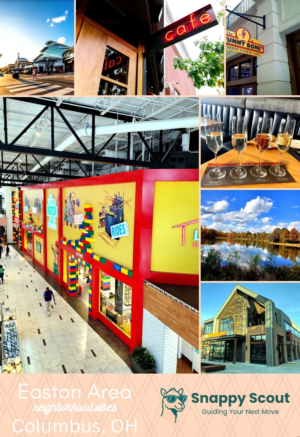 Easton Area neighborhood photo collage