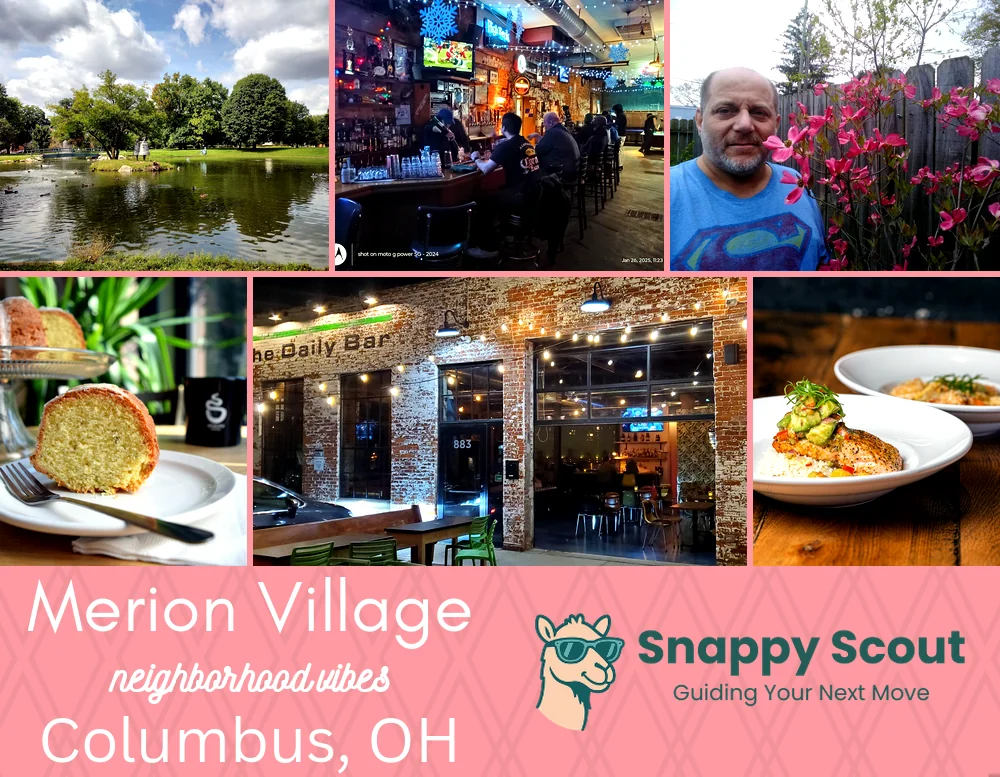 Merion Village neighborhood photo collage