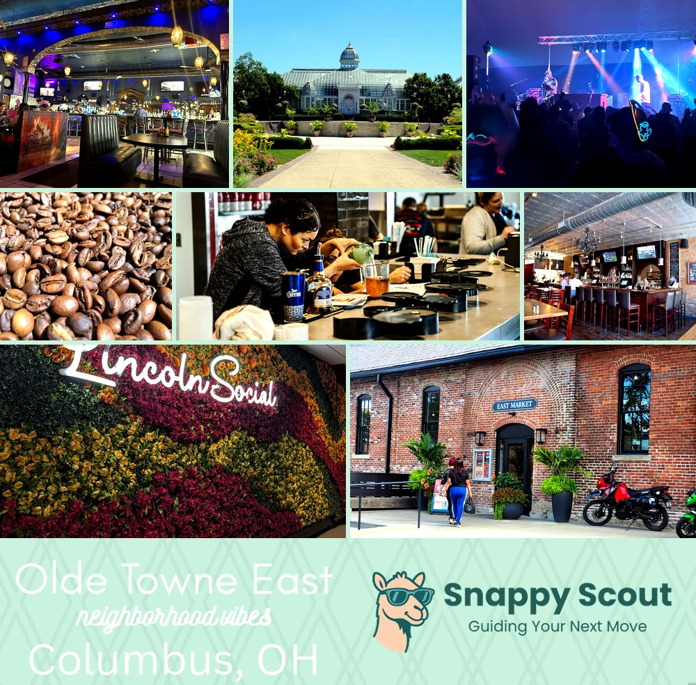 Olde Towne East neighborhood photo collage