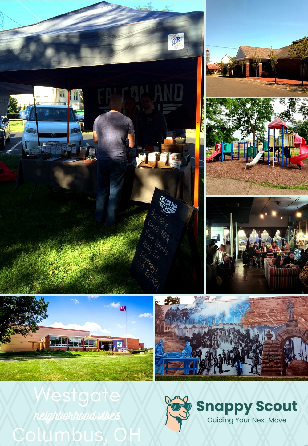 Westgate neighborhood photo collage